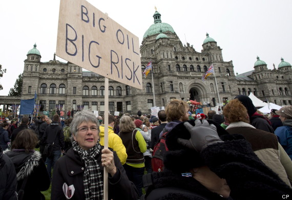 pipeline protest