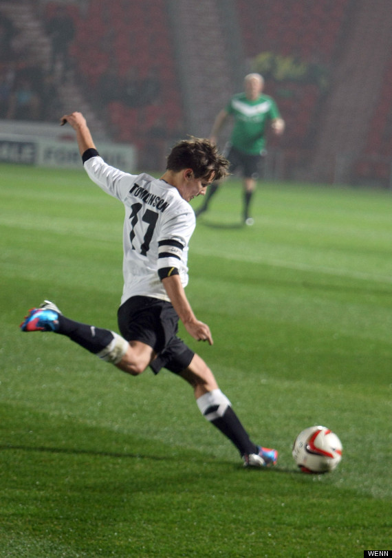 Louis Tomlinson: Charity Football Match with Celtic XI 