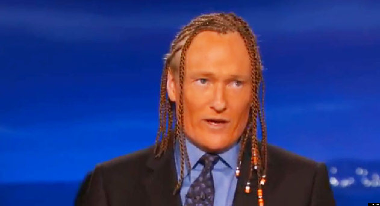 Conan Dons Full Spray Tan And Cornrows For Charity VIDEO HuffPost