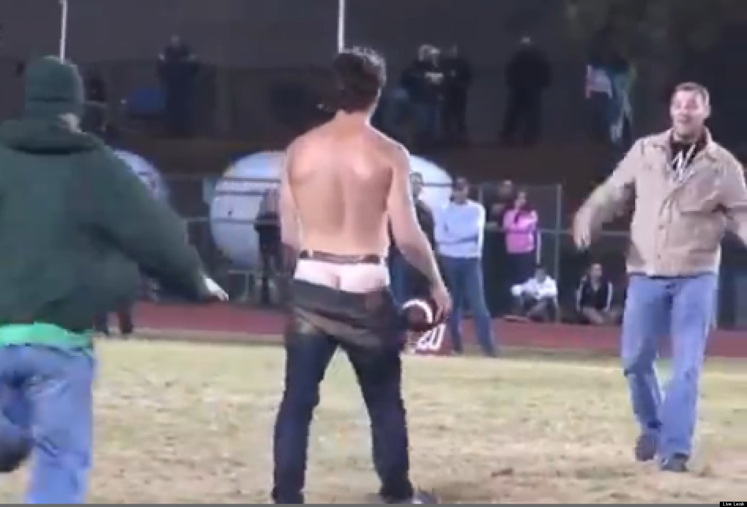 football game streaker