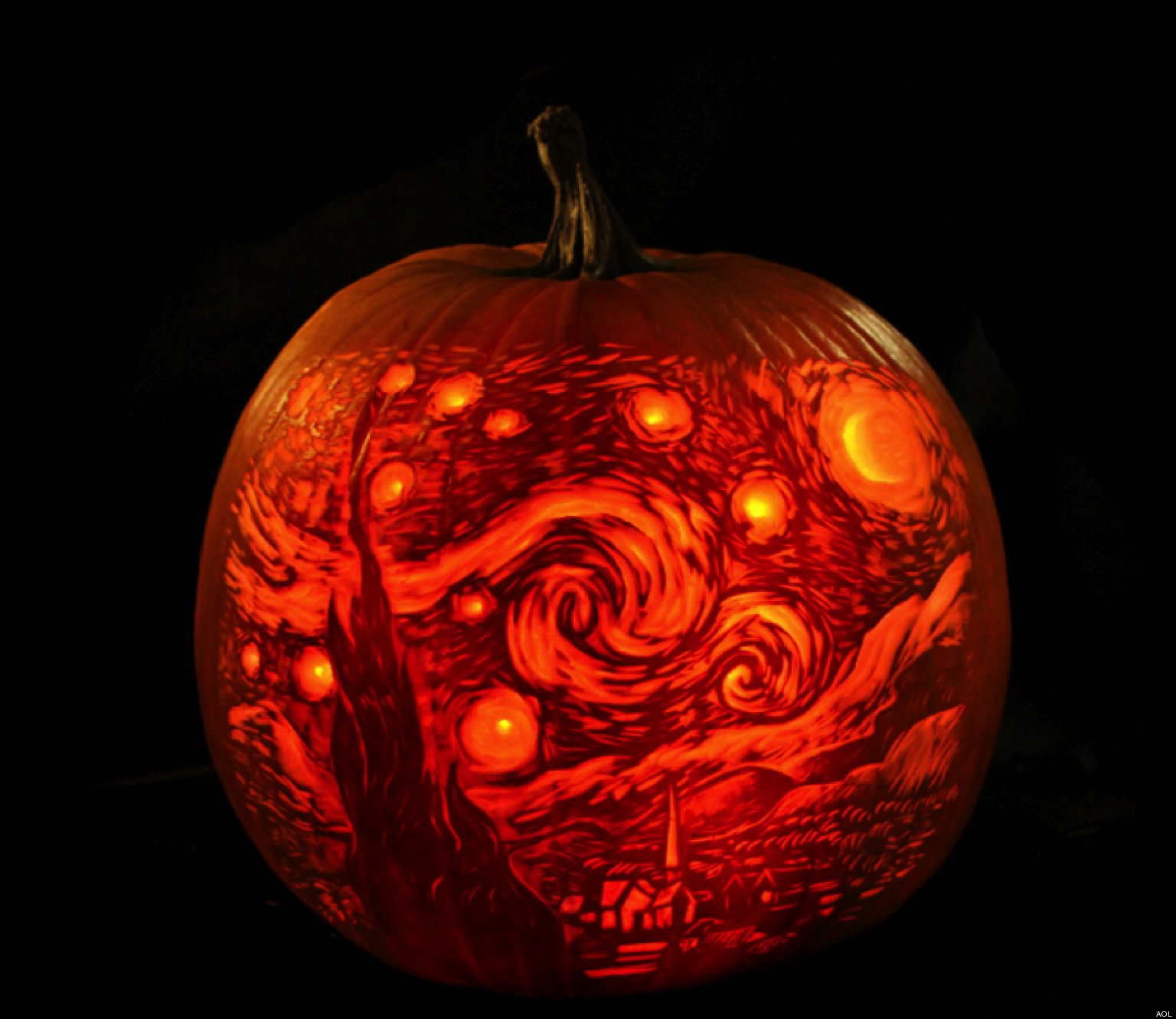 Résultat de recherche d'images pour "best jack o lantern van gogh"