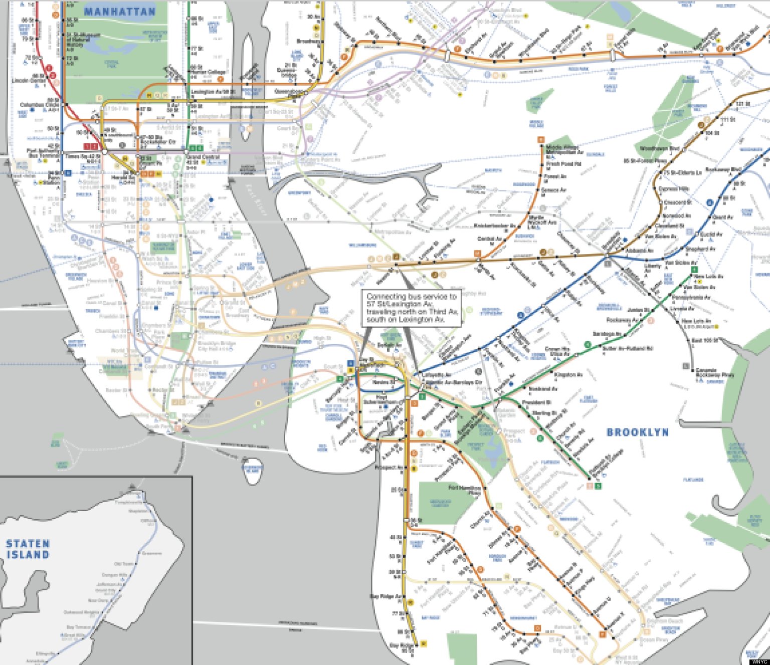 New York Subway Map Post-sandy: Limited Service Plans Revealed 