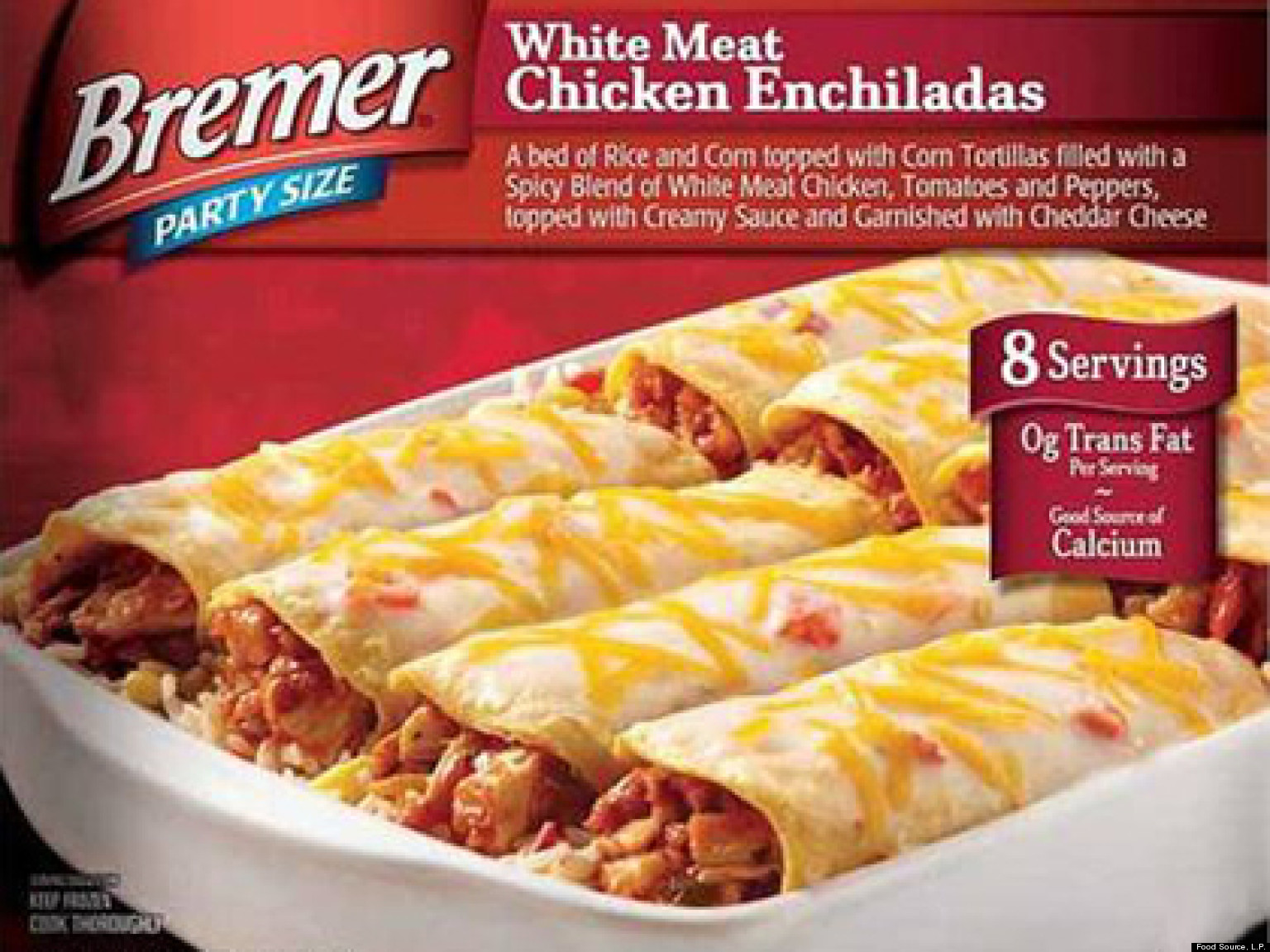 Plastic Fragments In Frozen Chicken Enchilada Spark 11,400Pound Recall