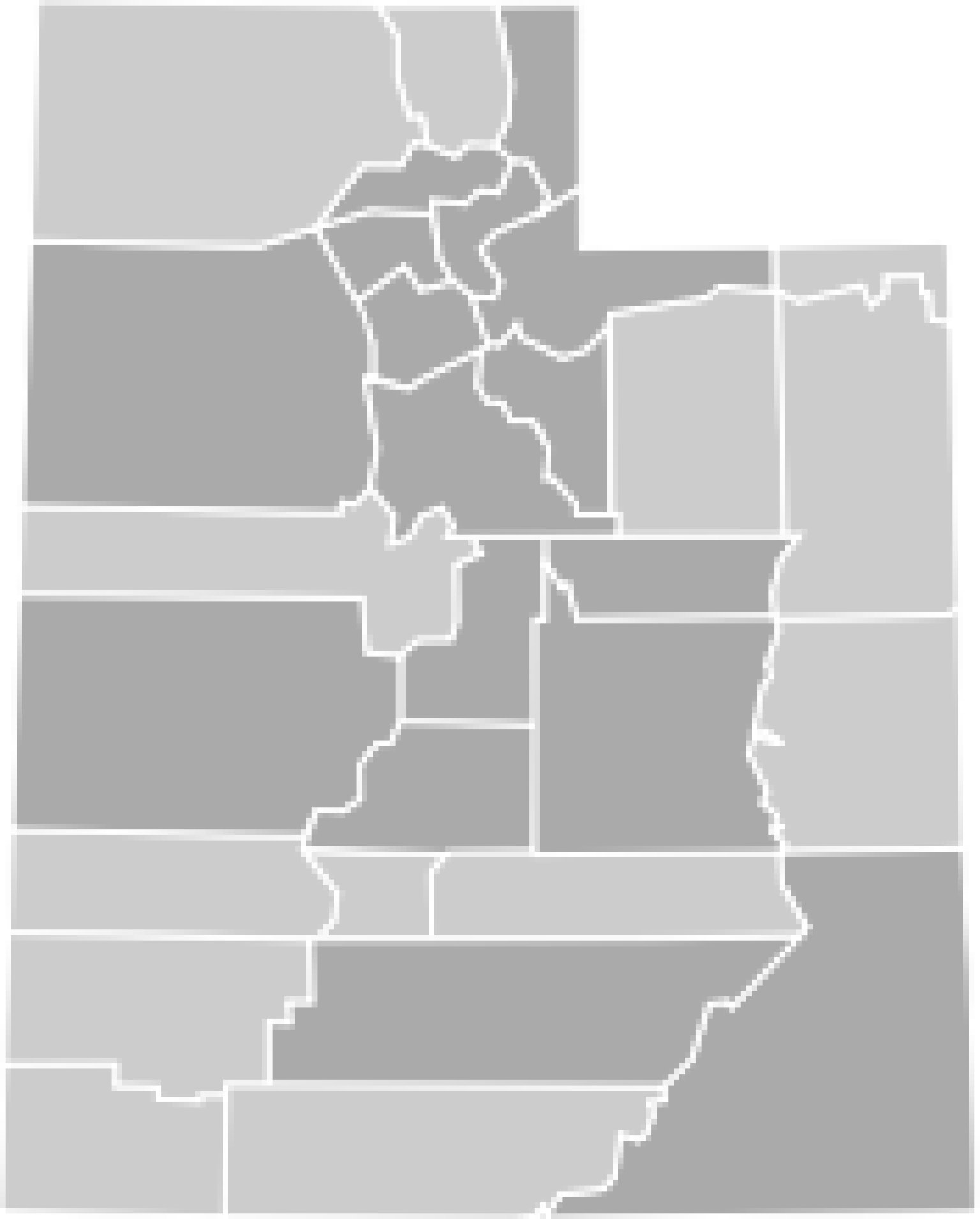 Utah Election Results 2012 MAP Presidential, Senate & House Winners