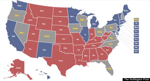 electoral map