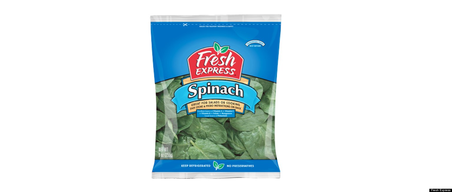 Spinach Recall Fresh Express Yanks Packages Over Salmonella Fears