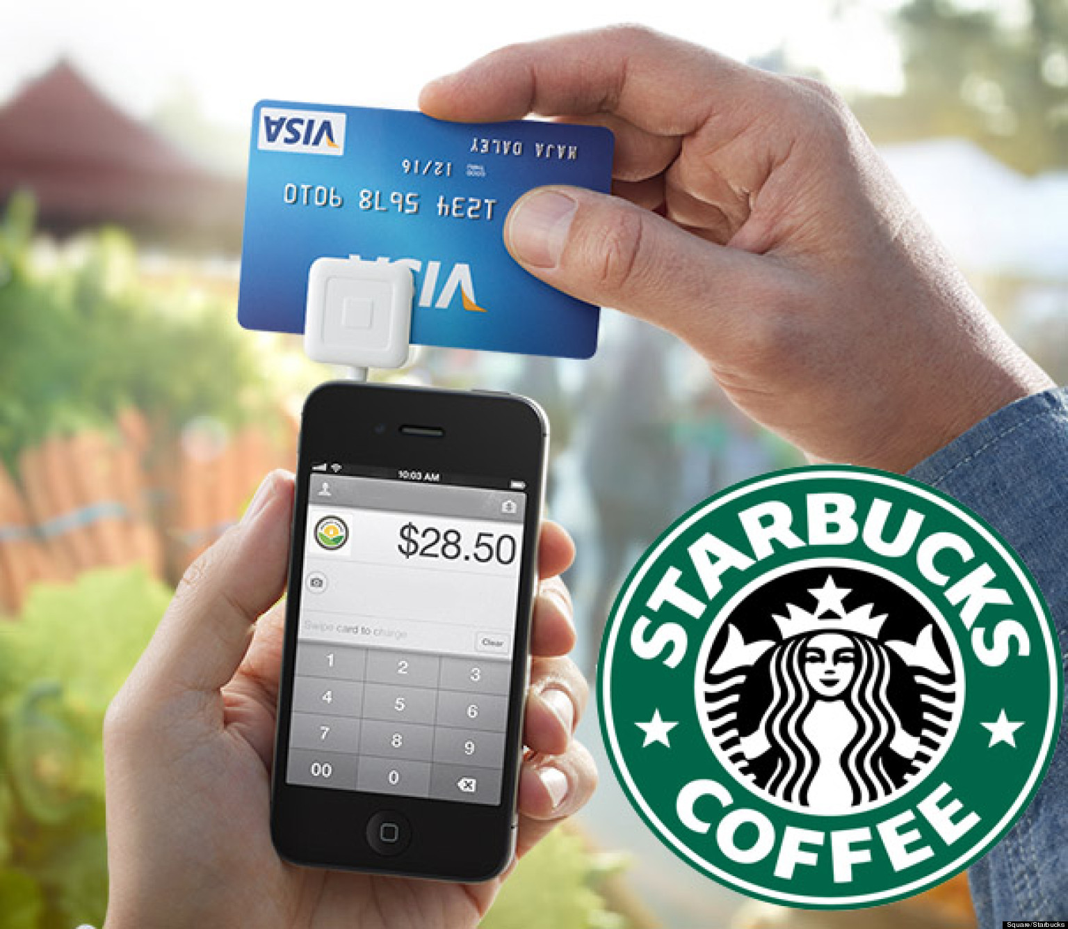 Starbucks: Square Mobile Payment System Now Live At 7,000 Locations ...