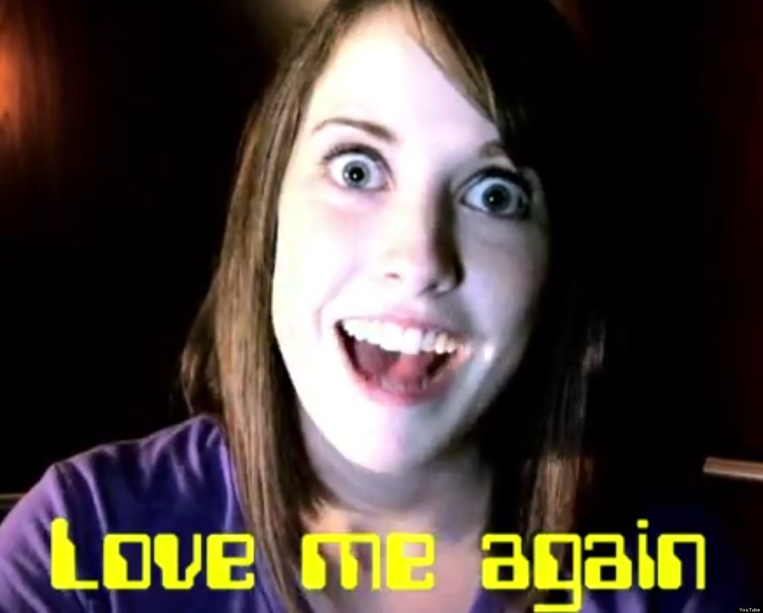 Overly Attached Computer Samsung Commercial Taps Creepy Web Celeb Laina Morris Video Huffpost