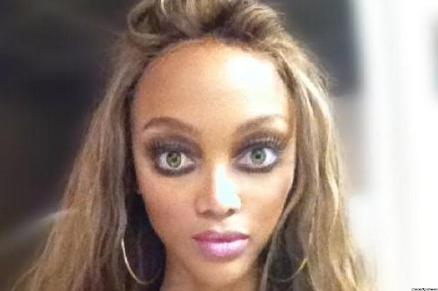 Tyra Banks Smizing App Makes Us Look Like Aliens PHOTOS