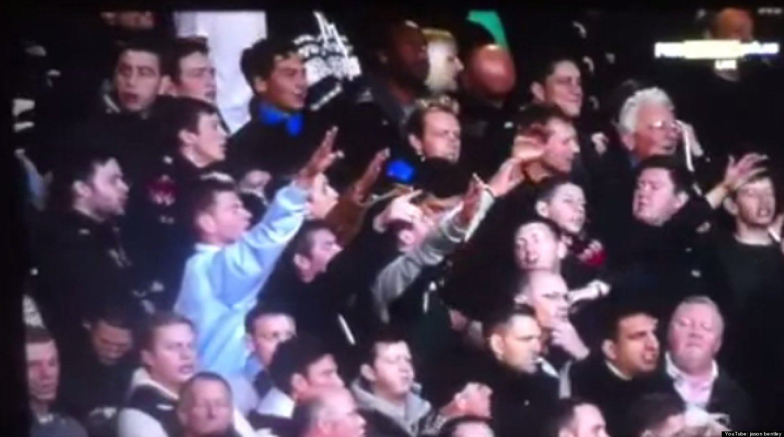 West Ham United Fans Shout Hitler Chant, Give Nazi Salute During Tottenham Hotspur ...1536 x 857