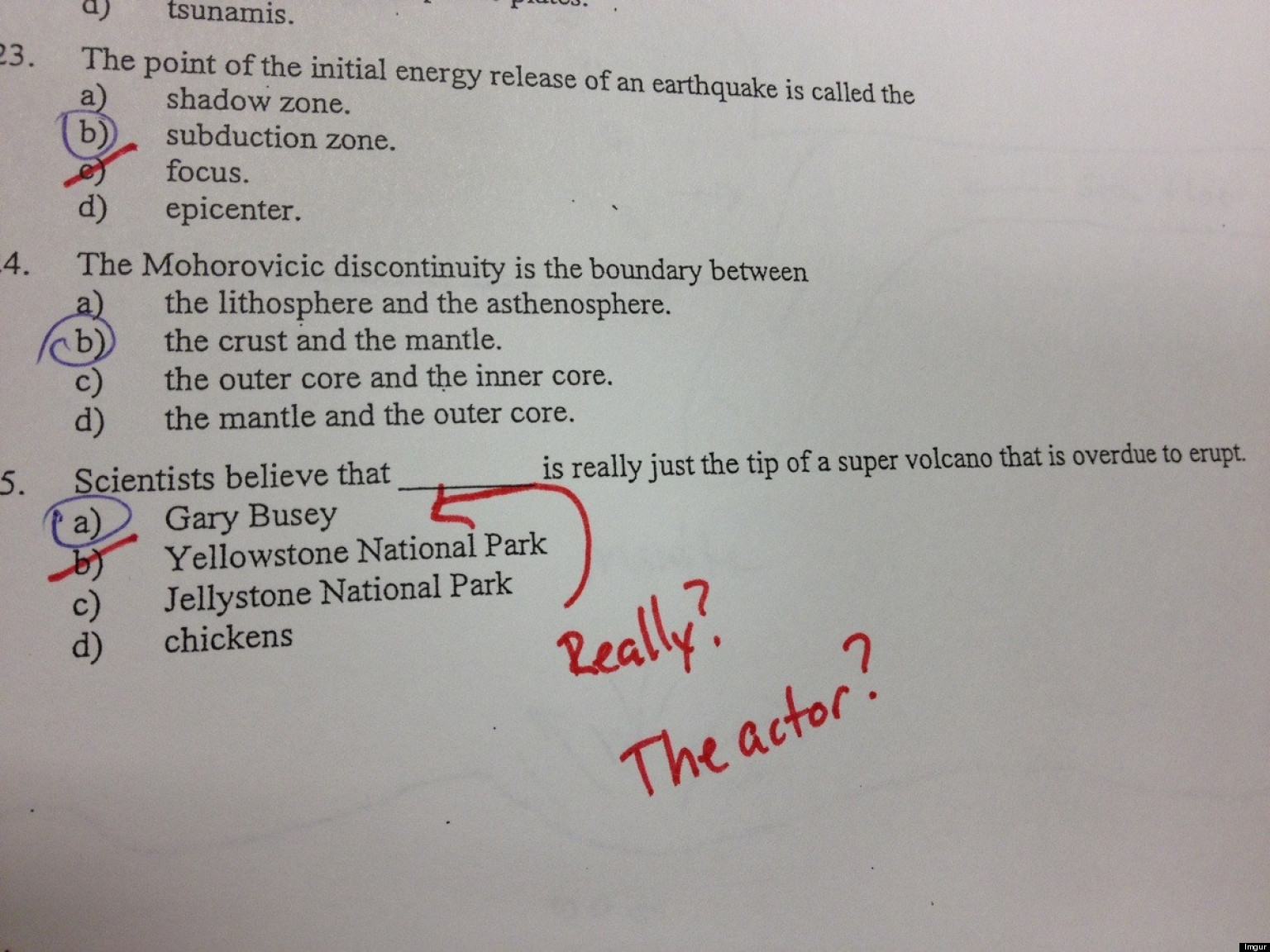 Exam Fails: Teacher Posts Hilarious Exam Answer On Reddit (PHOTO Sns-Brigh10