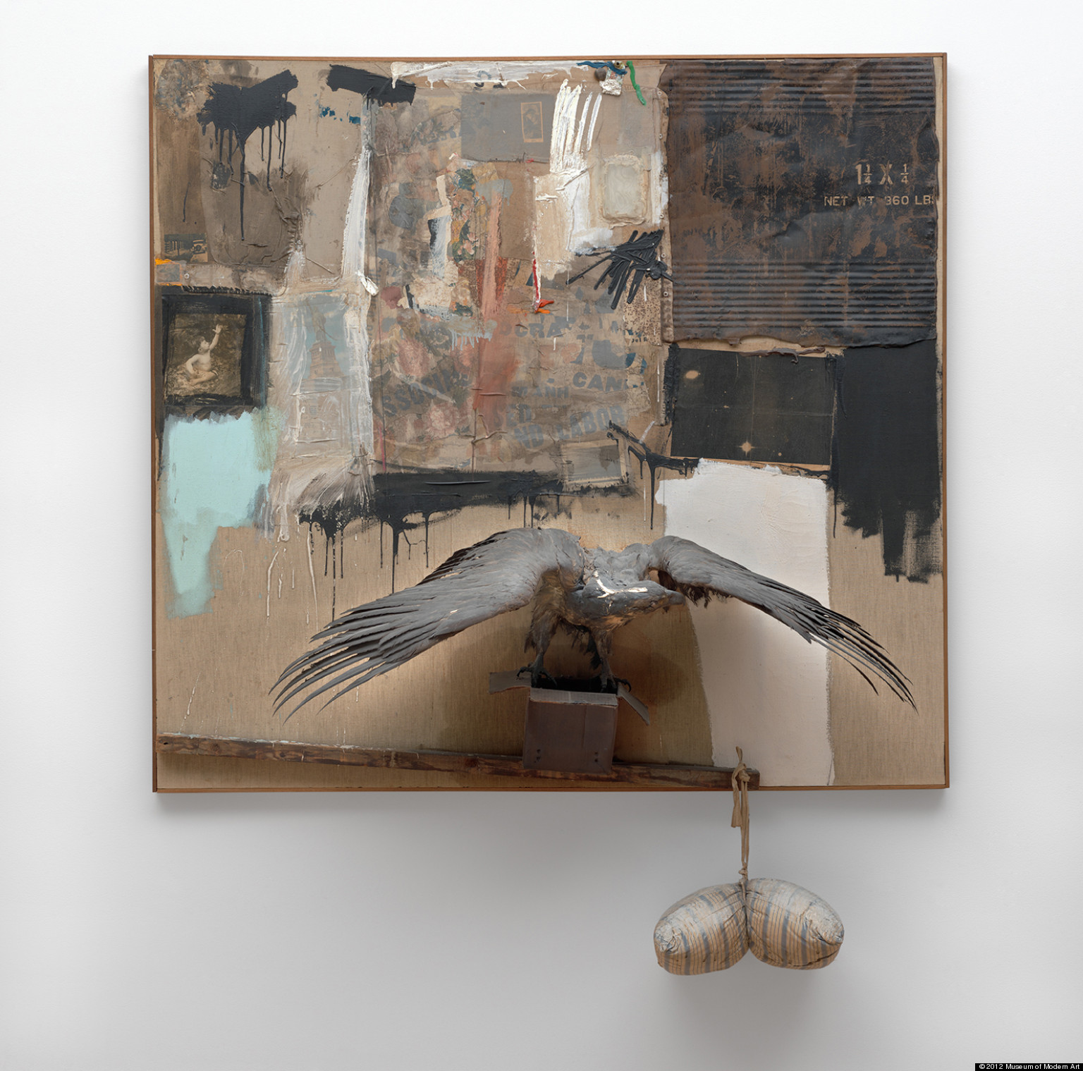 Robert Rauschenberg's 'Canyon' Donated To MoMA (PHOTO) | HuffPost