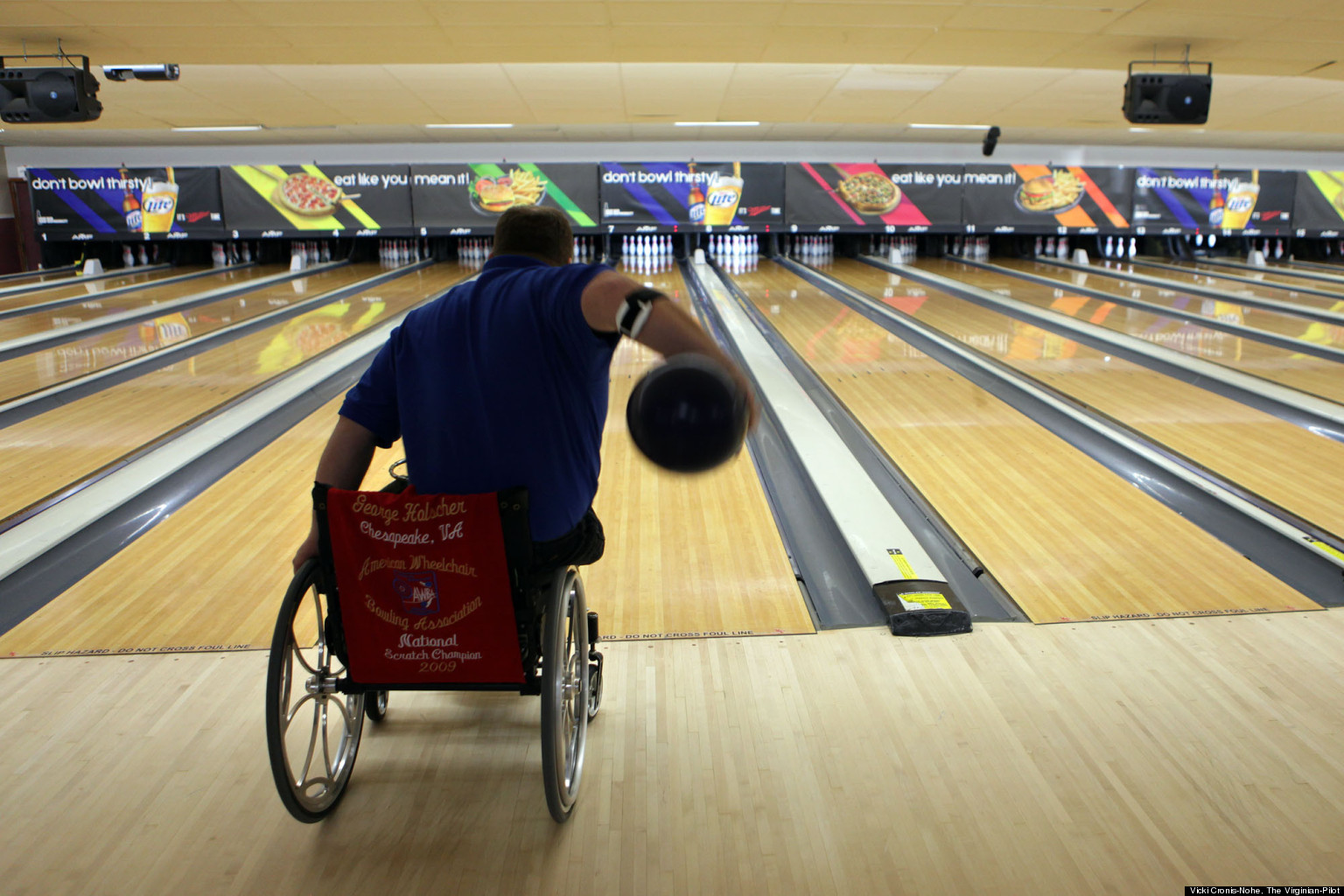 Holscher, Man Who Uses Wheelchair, Bowls Perfect Game HuffPost