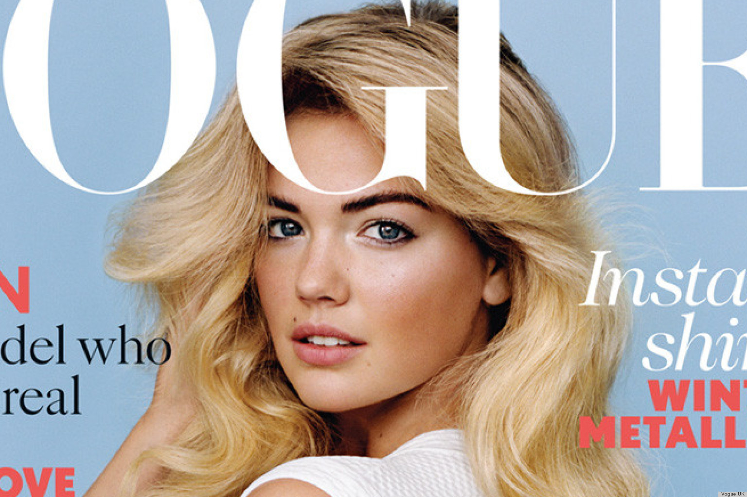 Kate Upton Scores Vogue Uk Cover For January 2013 Photo Huffpost