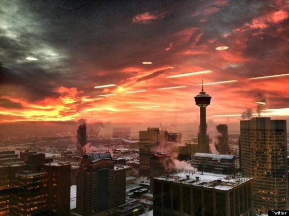 calgary-sunrises-are-downright-apocalyptic-photos-huffpost-canada