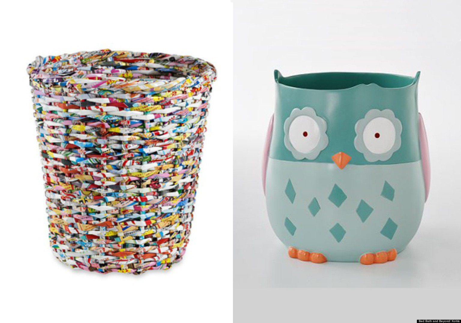 Contenedores de basura originales para tu baño (FOTOS) | HuffPost