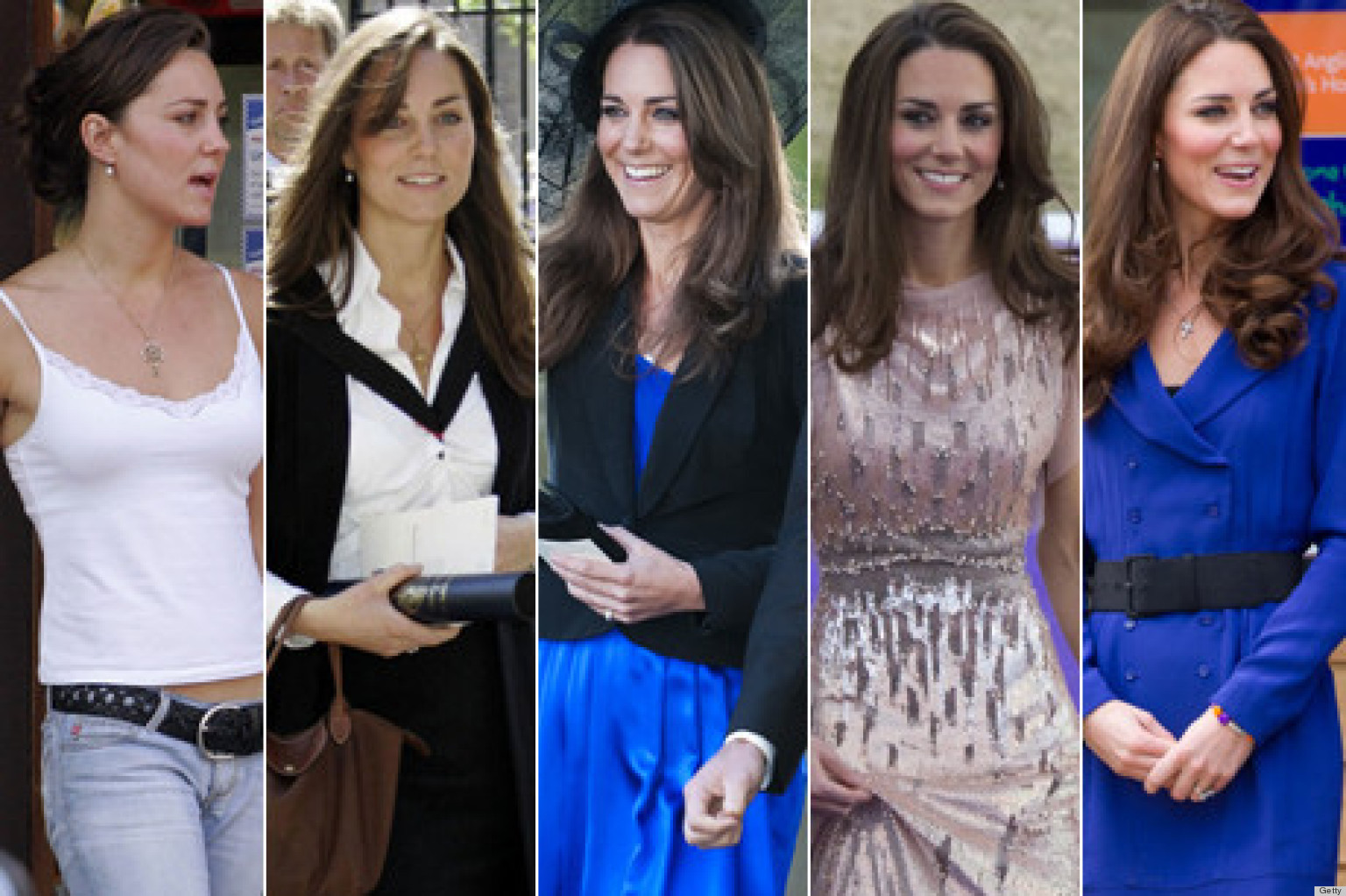 Kate Middletons Style Evolution From Uggs To Nude Pumps Photos Huffpost