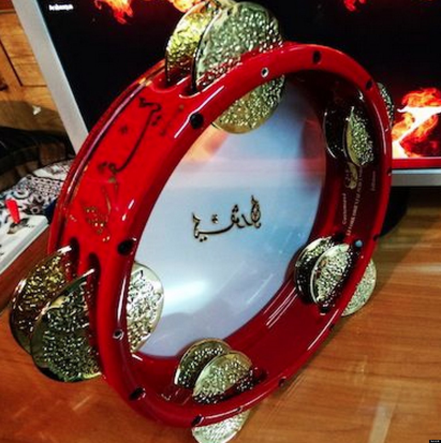 The Red Kevork The Journey To Acquire The Worlds Best Arabic Tambourine Huffpost