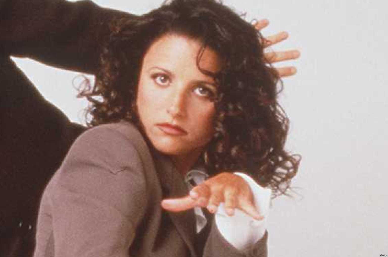 Julia Louis Dreyfus Goes From Seinfeld Sidekick To Sleek Red