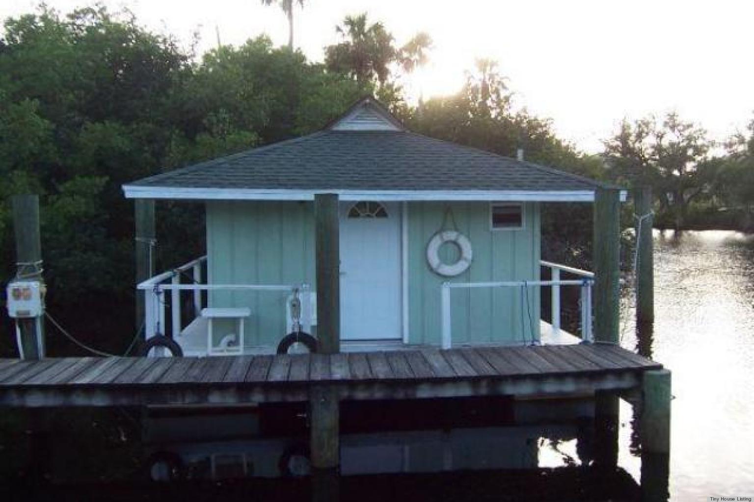 Floating Bungalow For Sale Offers Exotic Tiny Home Living In America (PHOTOS) | HuffPost Houses Florida E tiny houses for sale in florida. Floating Bungalow For Sale Offers Exotic Tiny Home Living In America (PHOTOS) | HuffPost Houses Florida E
