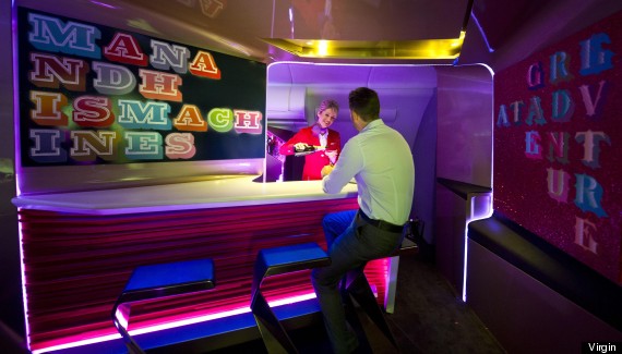 virgin atlantic gallery in the air
