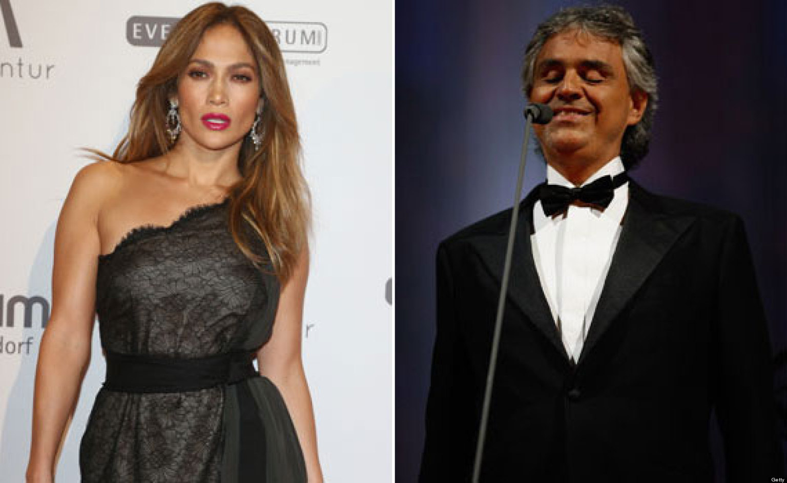 Jennifer Lopez And Andrea Bocelli Record Spanish Duo Together (VIDEO ...