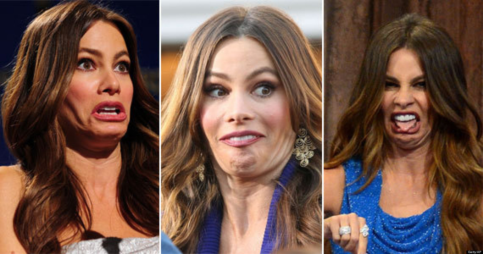 Sofia Vergara S 30 Funniest Faces Of All Time Photos