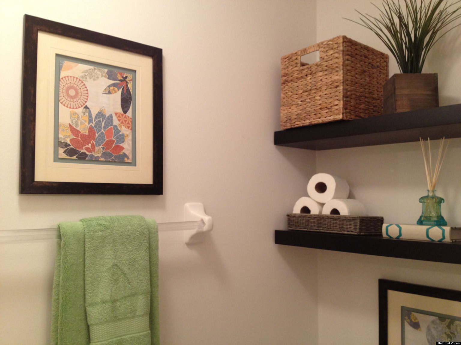 Cómo organizar y decorar la zona del inodoro (VIDEO) | HuffPost