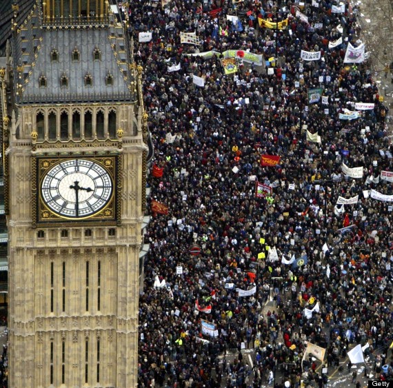 war protest