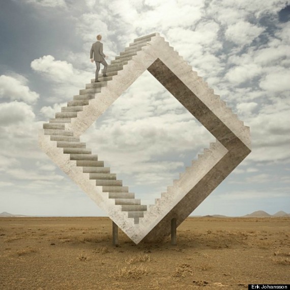 7 Mind-Bending Tributes To MC Escher, By Erik Johansson | HuffPost UK