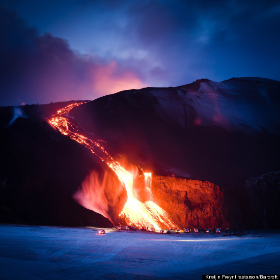 Iceland Volcano Eyjafjallajökull Oozes Molten Lava (PICTURES) | HuffPost UK