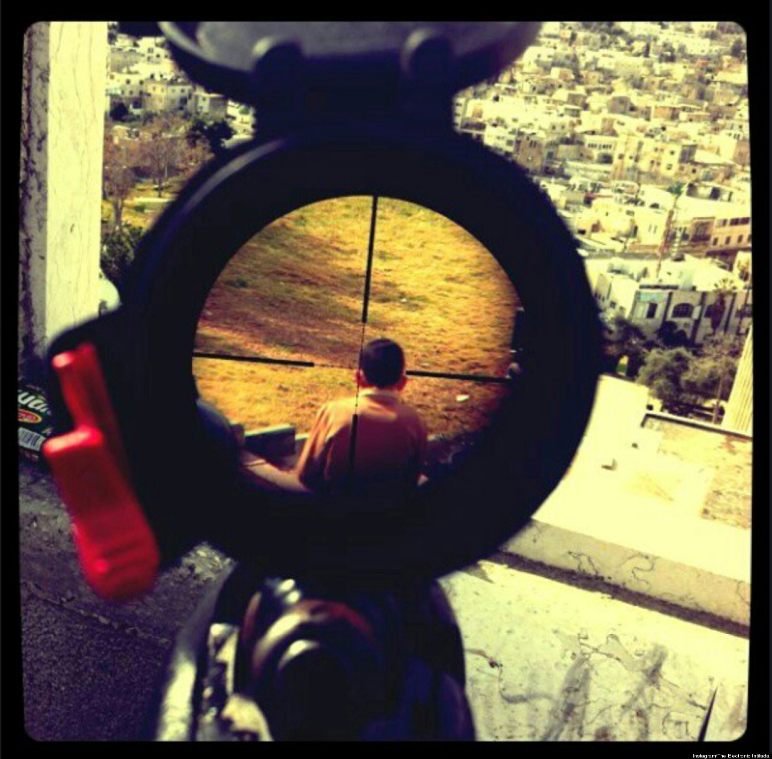 Israeli Sniper Mor Ostrovski Posts Photo Of Palestinian